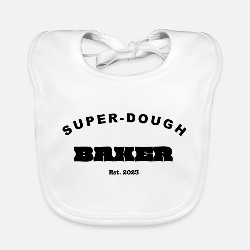 Baker SuperDoughBaker Organic Baby Bibs