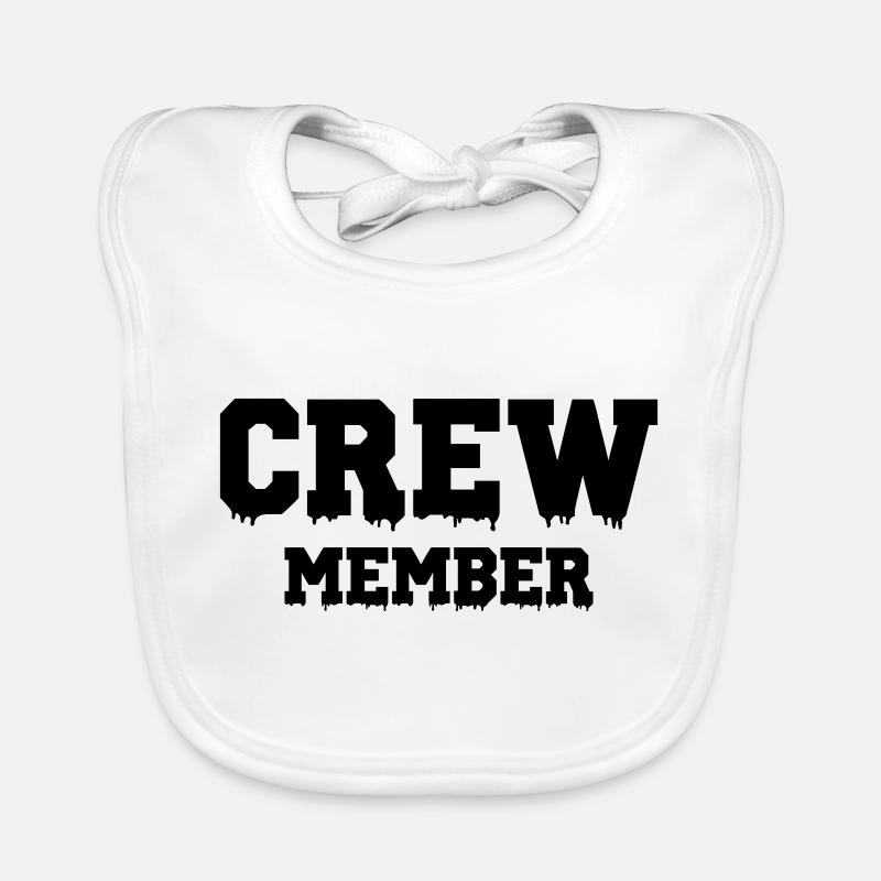Crew Member Organic Baby Bibs