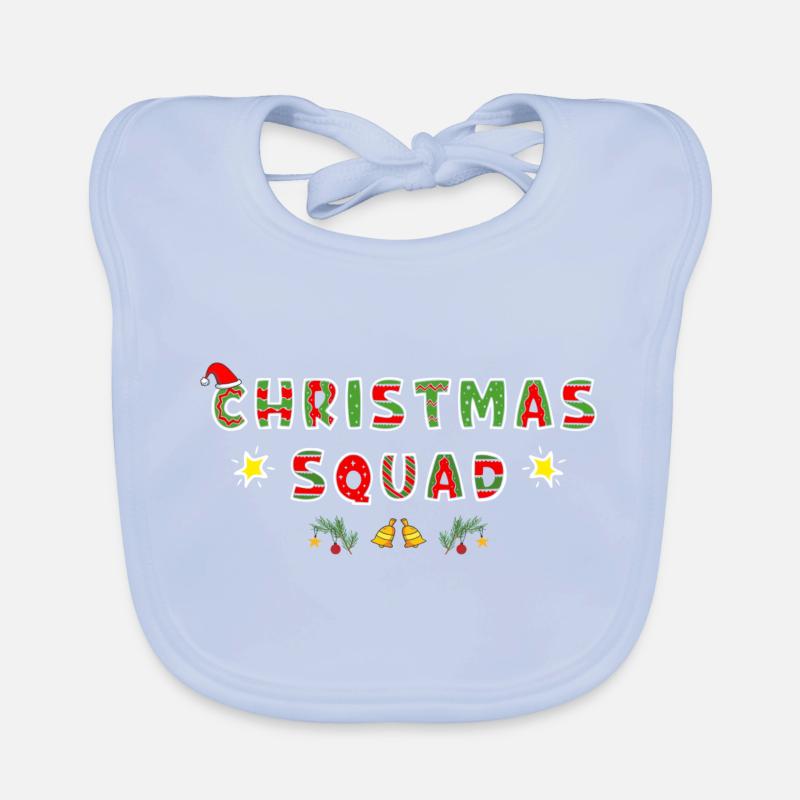 Weihnachtskader 2023 Baby Bio-Lätzchen