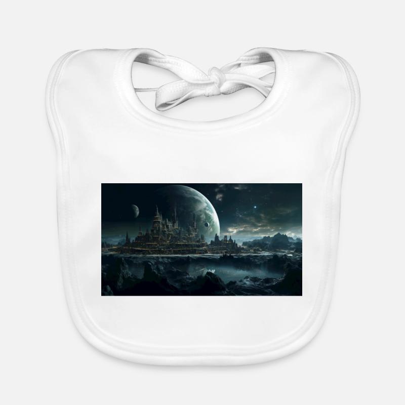 Planet Collide Organic Baby Bibs