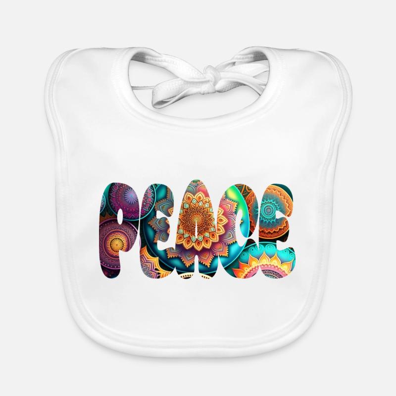 PEACE Baby Bio-Lätzchen