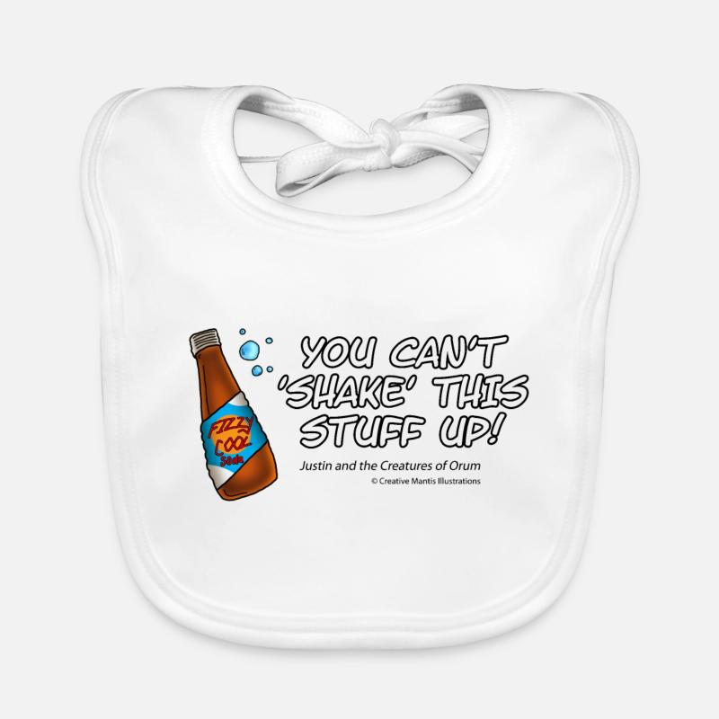 Fizzy Cool Soda 2 Organic Baby Bibs