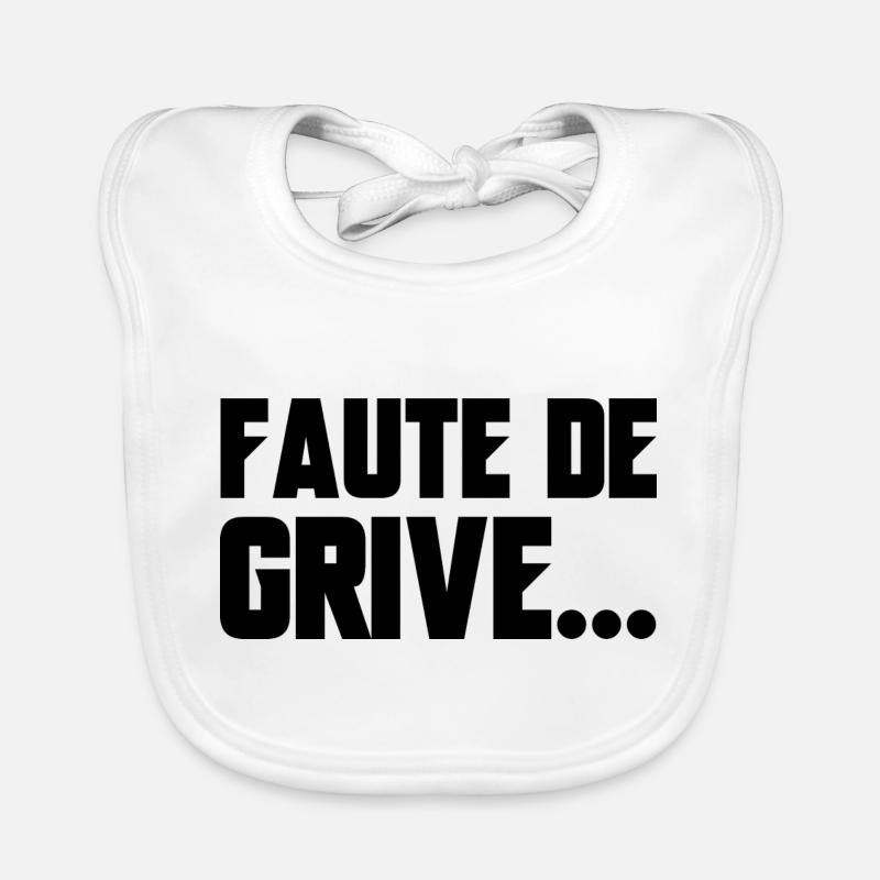 faute de grive Bavoir bio Bébé