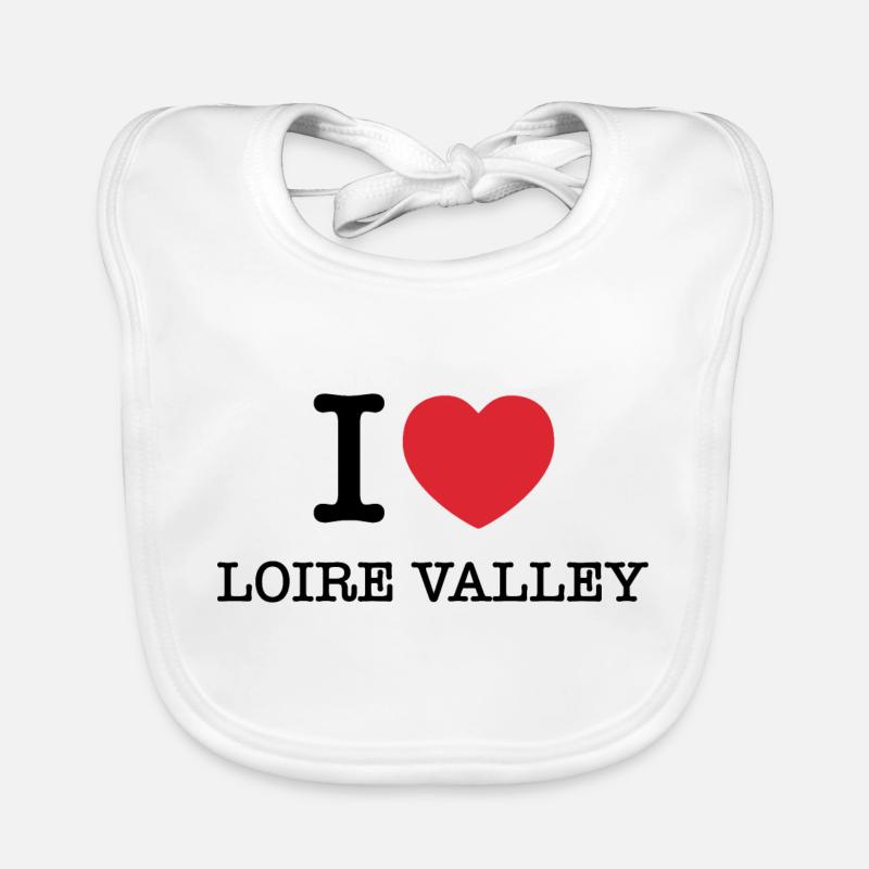 J’aime le Val de Loire | Loire Bavoir bio Bébé