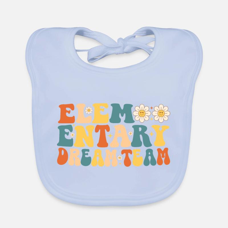 Elementary Dream Team Organic Baby Bibs