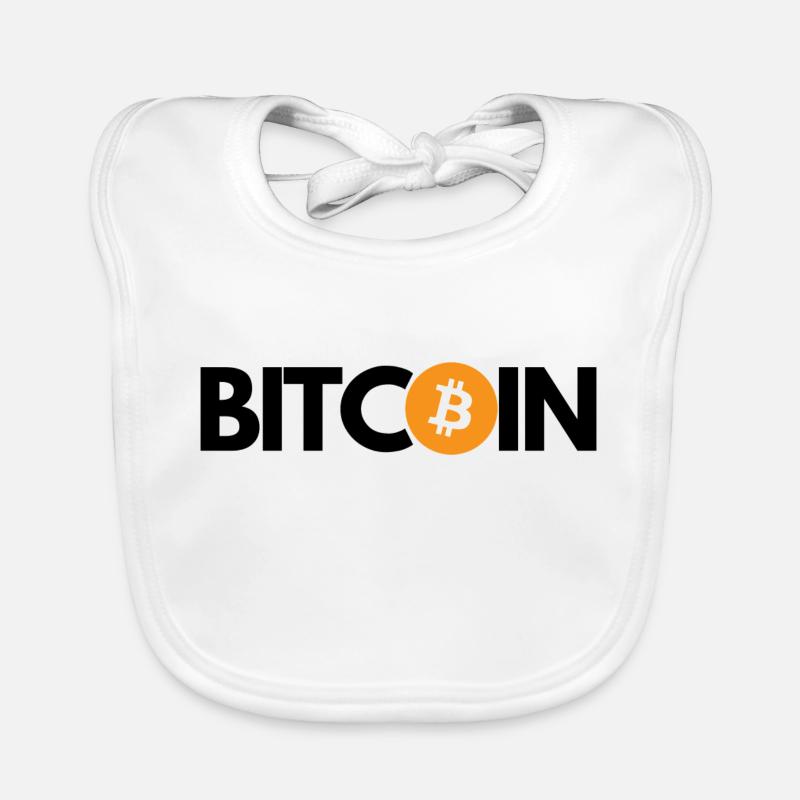 Crypto BITCOIN 2 Organic Baby Bibs