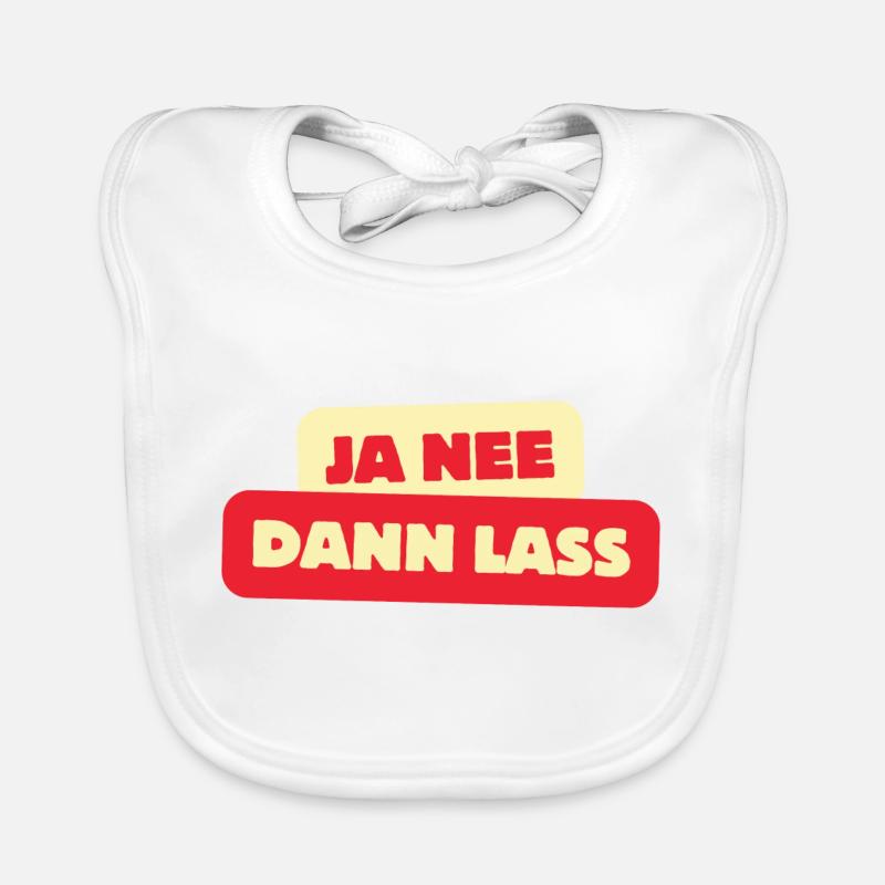 Ja nee dann lass Baby Bio-Lätzchen