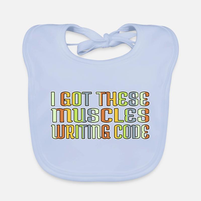 langage de programmation anniversaire cadeau ordinateur Bavoir bio Bébé