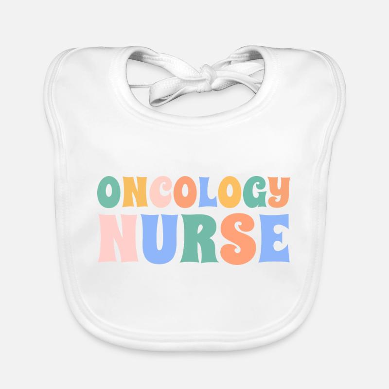 Onkologie Krankenschwester - Pflegefachkraft Baby Bio-Lätzchen