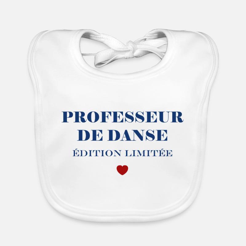 Professeur de danse Bavoir bio Bébé