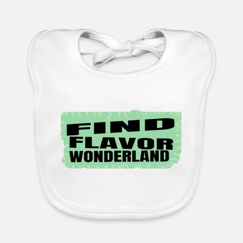 humor present idea spellbinding tastes Organic Baby Bibs