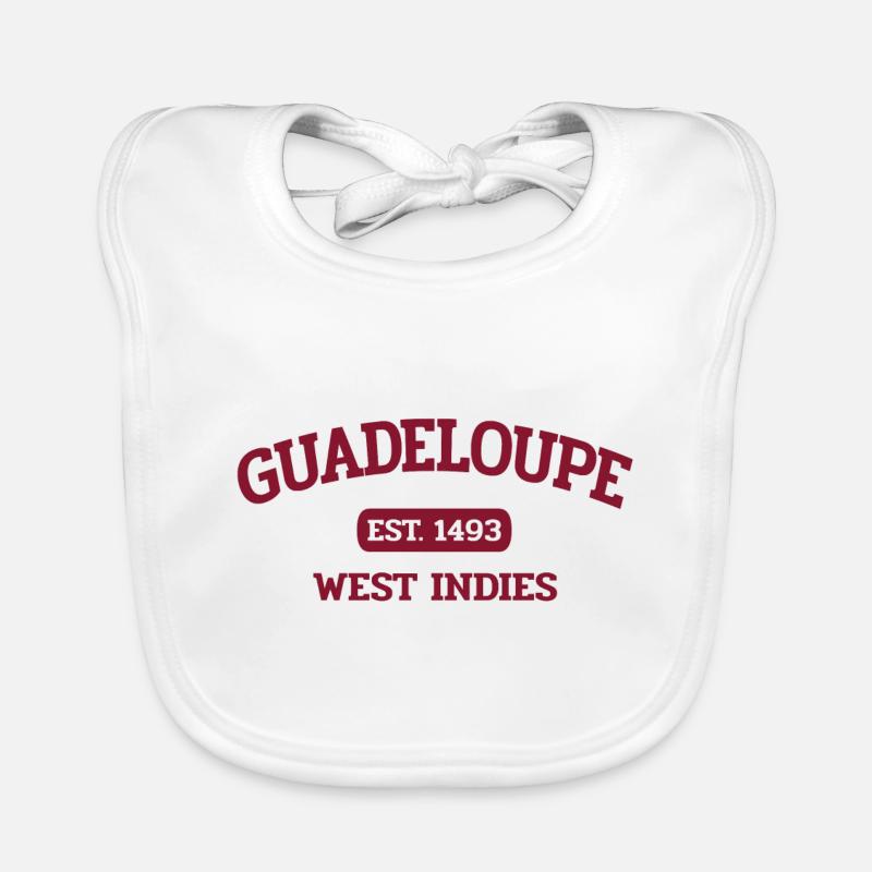 Guadeloupe - Point-à-Pitre - Caraïbes - Antilles Bavoir bio Bébé