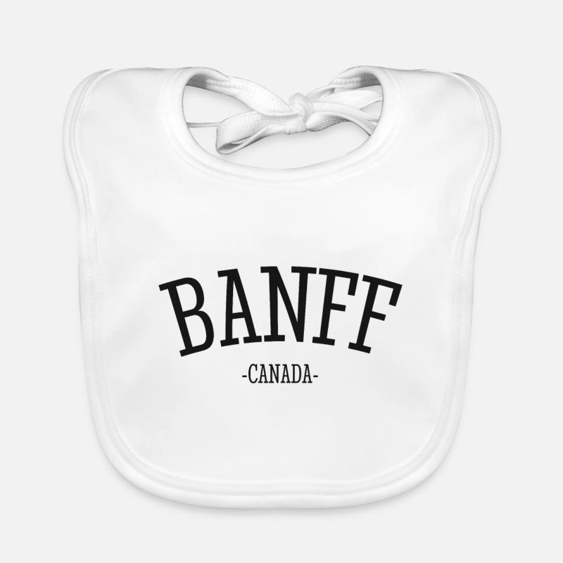 Banff - Canada - Kanada Bavoir bio Bébé