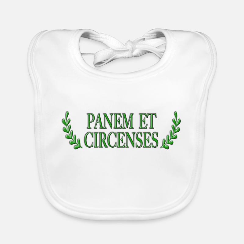 Panem Et Circenses Baby Bio-Lätzchen