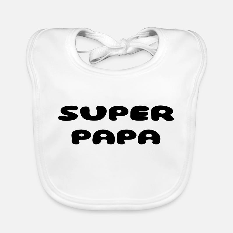 Super PAPA Bavoir bio Bébé