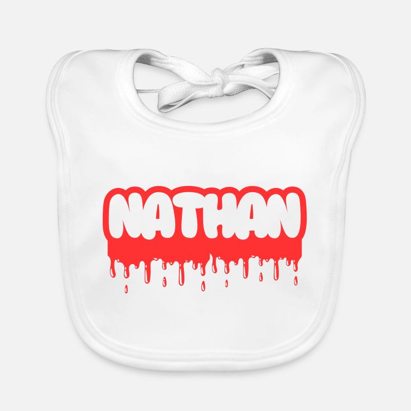 NATHAN GRAFFITI Bavoir bio Bébé