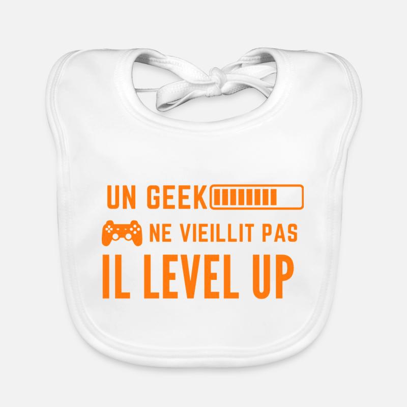 Ein Geek wird nicht alt, er steigt auf Baby Bio-Lätzchen