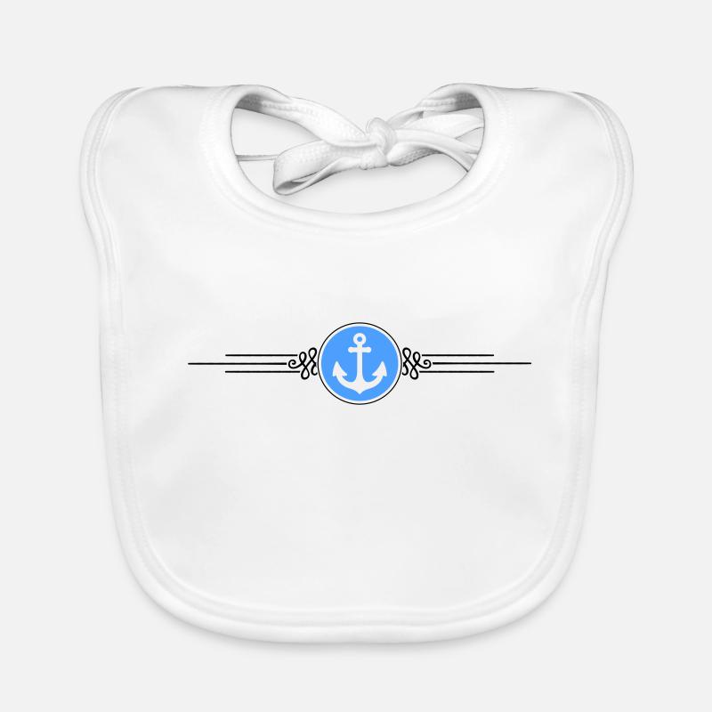 Ankersymbol Bindestreg Hagesmække af økologisk bomuld