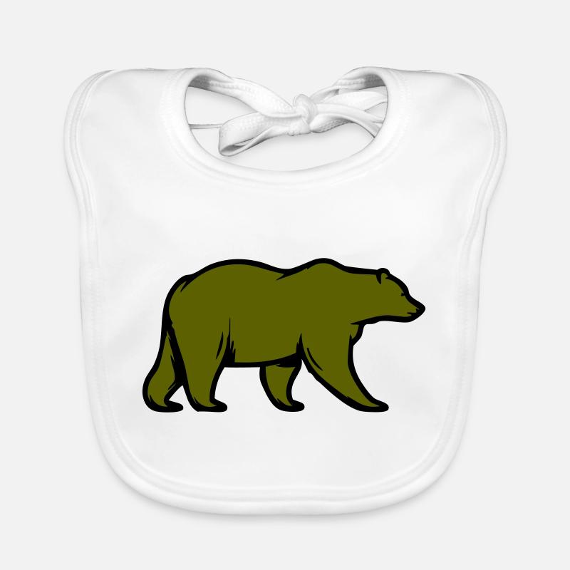 bear Organic Baby Bibs