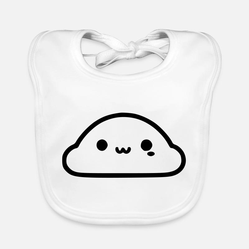 Sød sky Hagesmække af økologisk bomuld