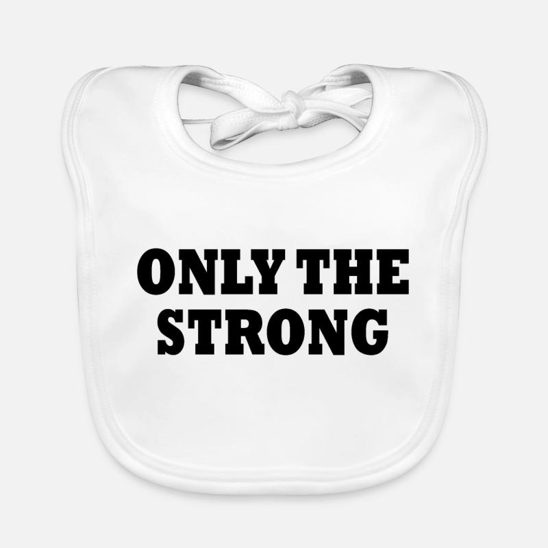 only the strong Baby Bio-Lätzchen