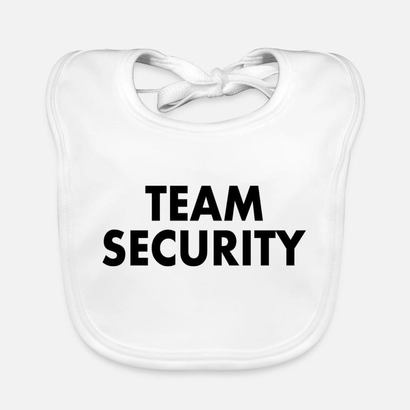 Team security Bavoir bio Bébé