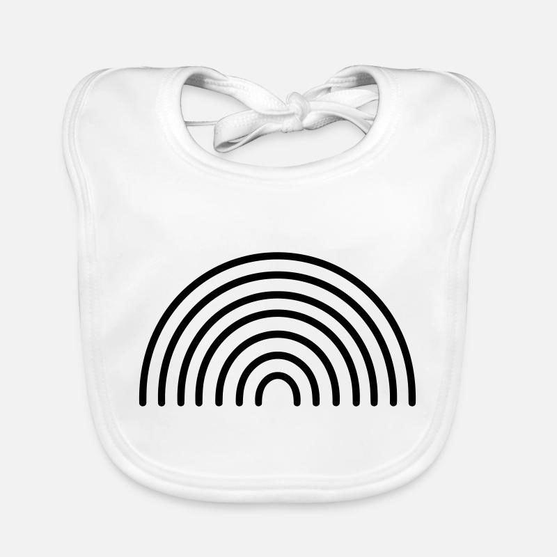 Rainbow Organic Baby Bibs