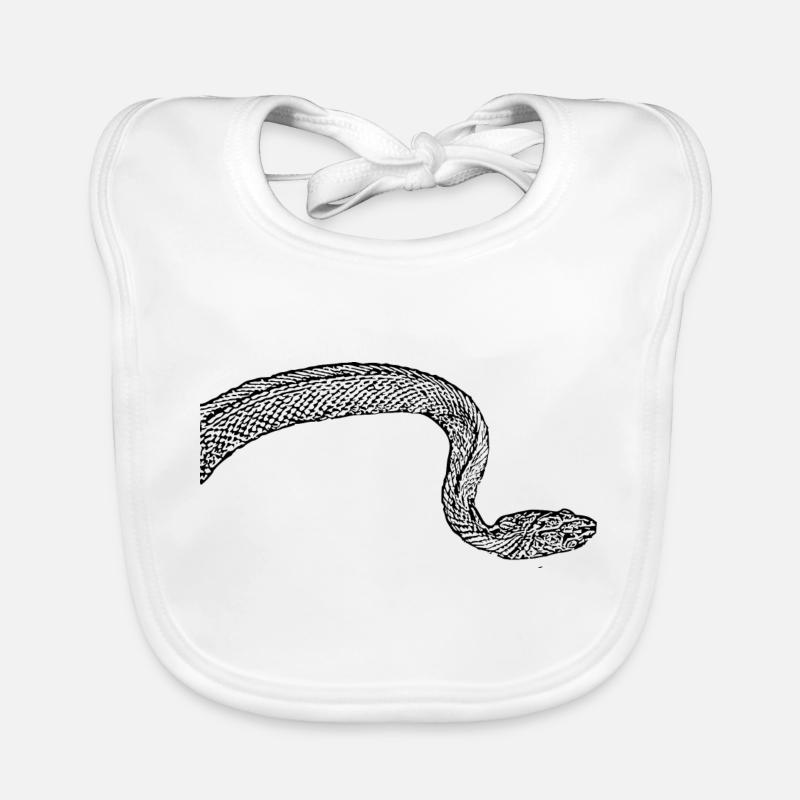 Serpents Serpents Bavoir bio Bébé