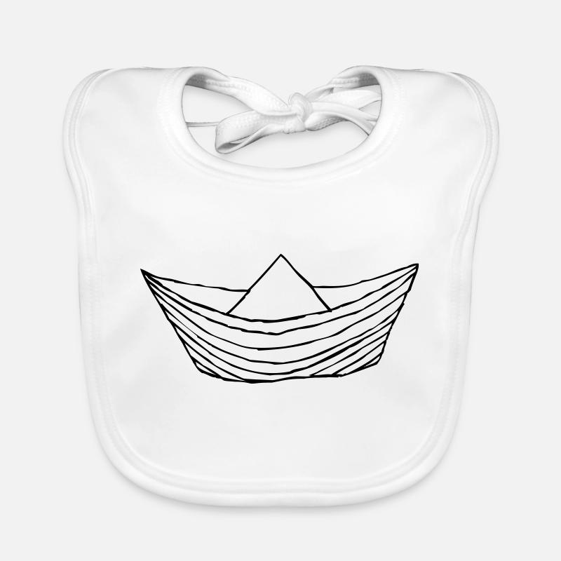 Paper Boat Organic Baby Bibs