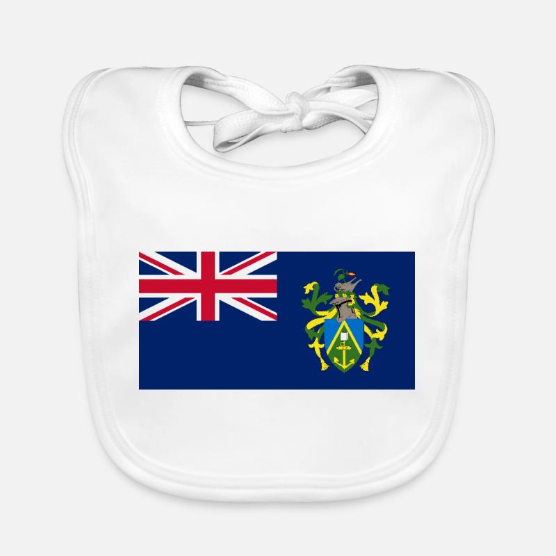 Pitcairn Islands Organic Baby Bibs