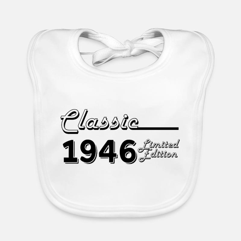Classic 1946 Limited Edition Organic Baby Bibs