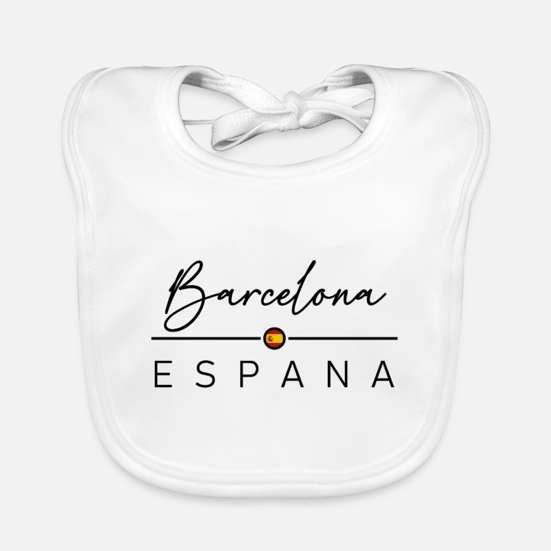 Spain - Barcelona - Spain - España Organic Baby Bibs