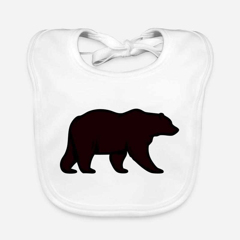 ours Bavoir bio Bébé