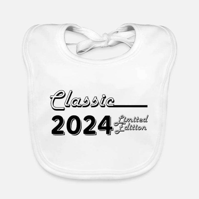Klassische 2024 Limited Edition Baby Bio-Lätzchen