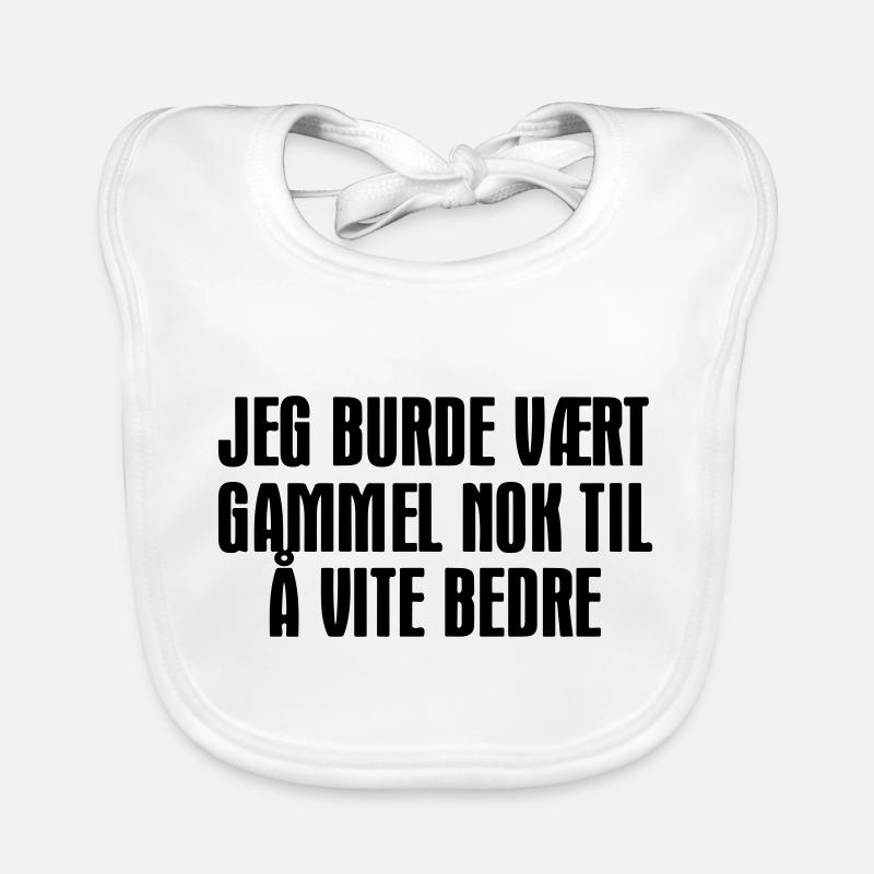 Ich hätte alt genug sein sollen, um es besser zu wissen. Baby Bio-Lätzchen