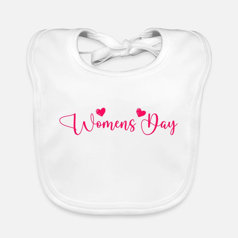 Kvindernes dag Hagesmække af økologisk bomuld