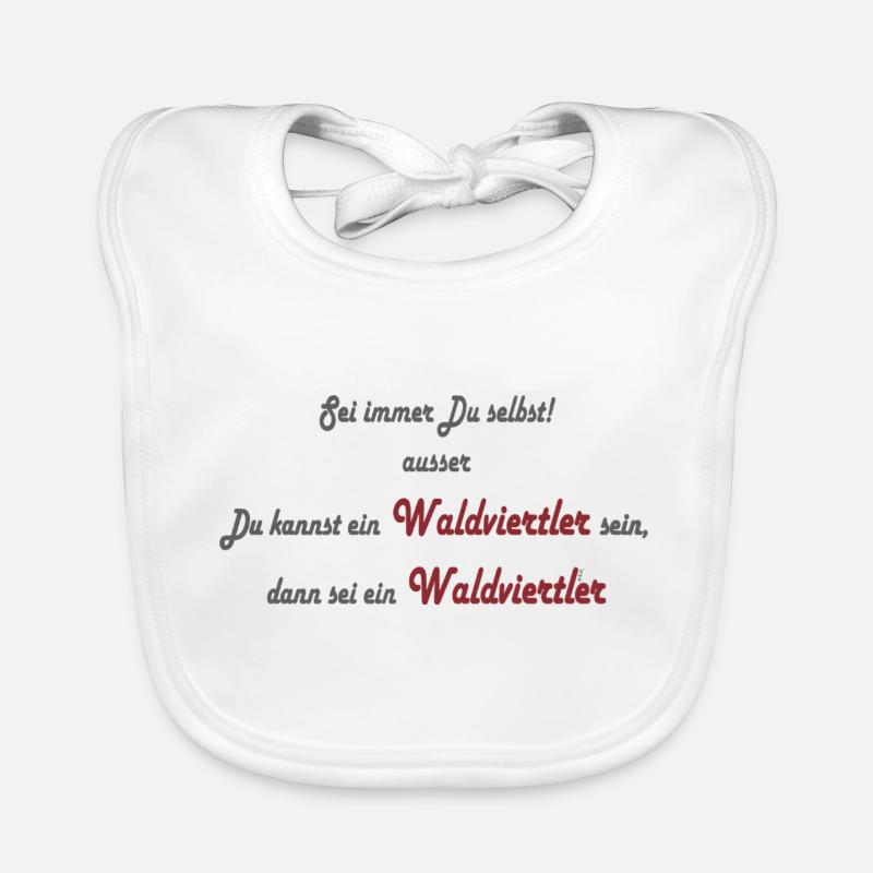 Sein ein Waldviertler Baby Bio-Lätzchen