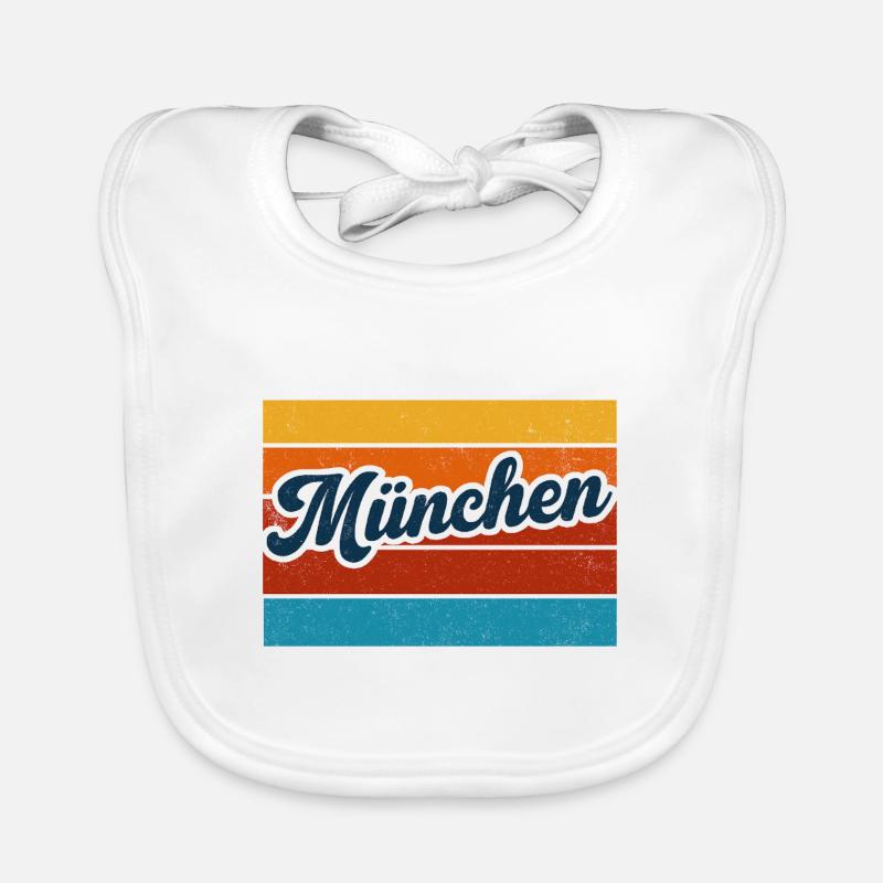 MÜNCHEN - MUNICH Baby Bio-Lätzchen