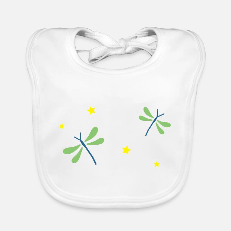 Libellule Bavoir bio Bébé
