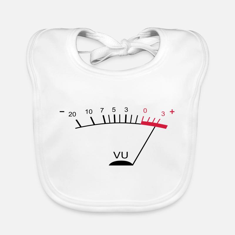 vu meter ii EN Organic Baby Bibs