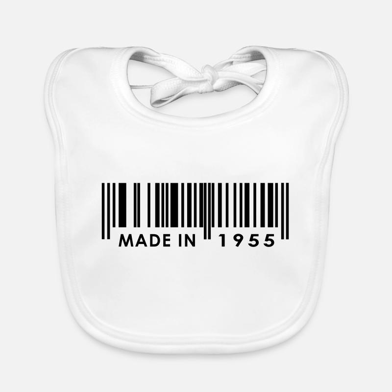 Birthday 1955 Organic Baby Bibs