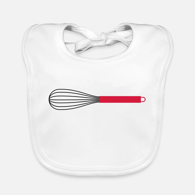 Schneebesen, 2fb Baby Bio-Lätzchen