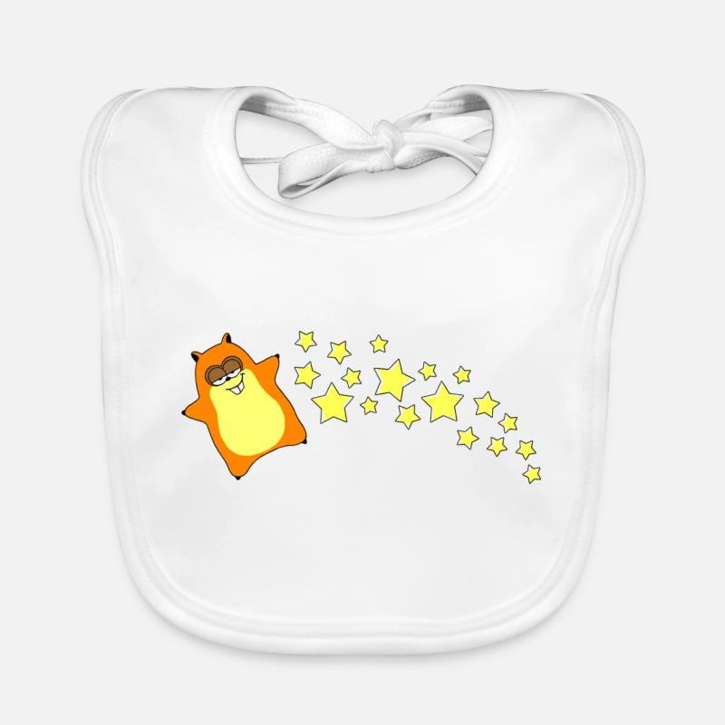 HamSternschnuppe Baby Bio-Lätzchen
