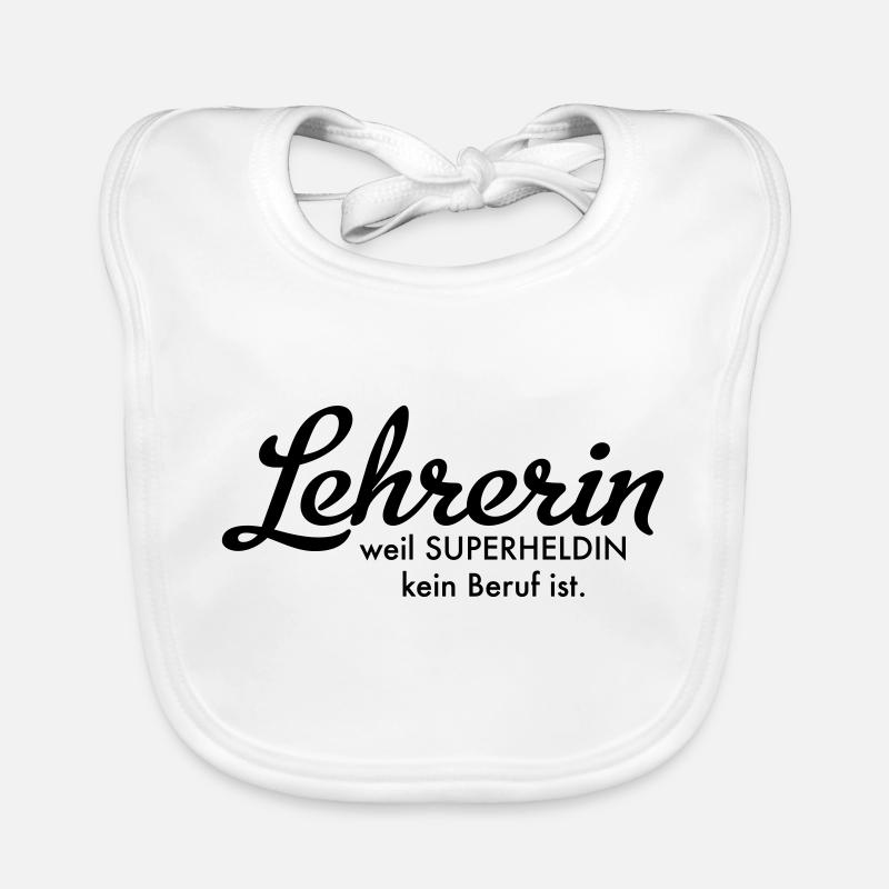 Lehrerin Baby Bio-Lätzchen