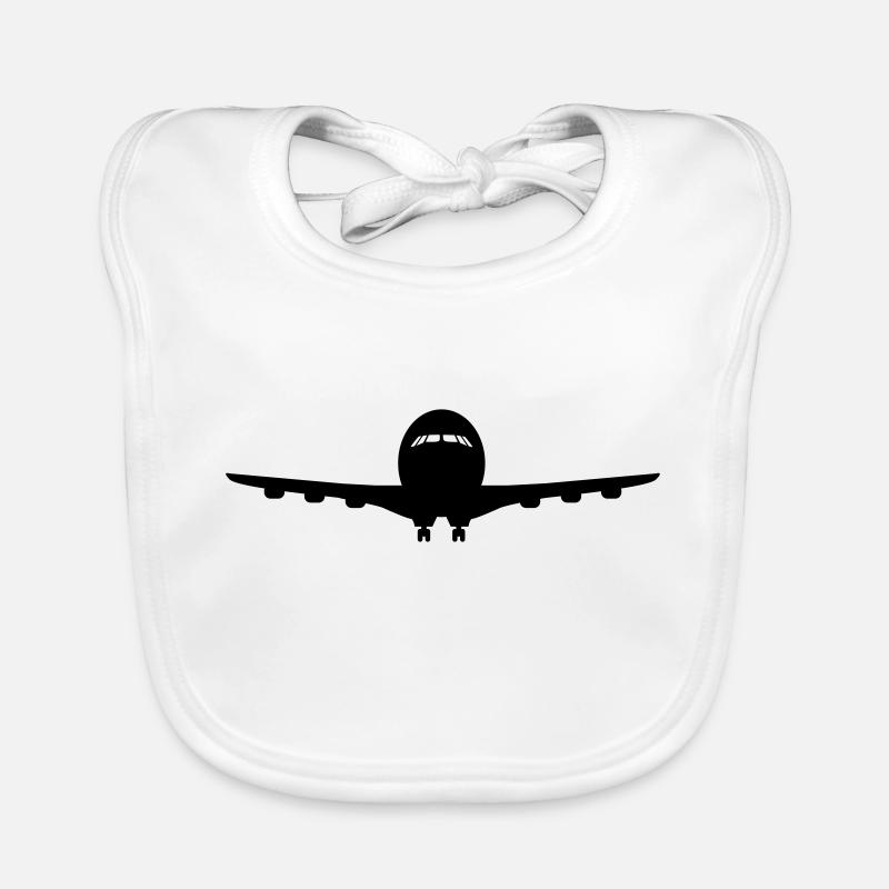 flugzeug Baby Bio-Lätzchen