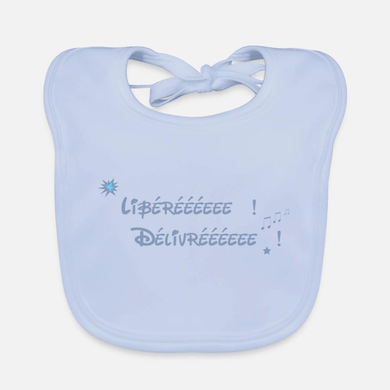 Libéréee! Délivrééee!2 Bavoir bio Bébé
