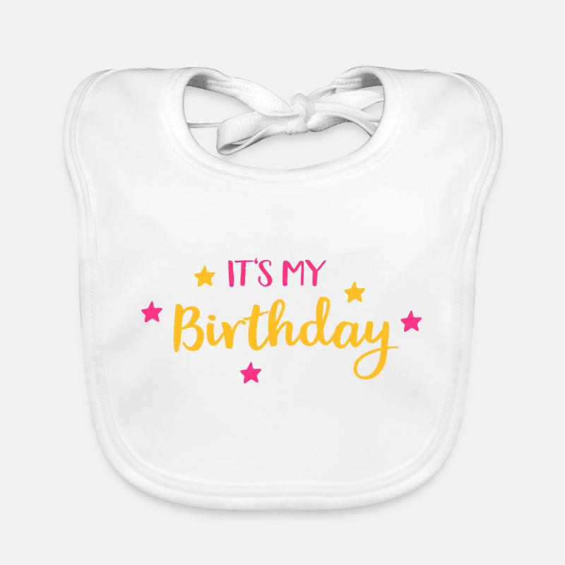 Geburtstag Baby Bio-Lätzchen