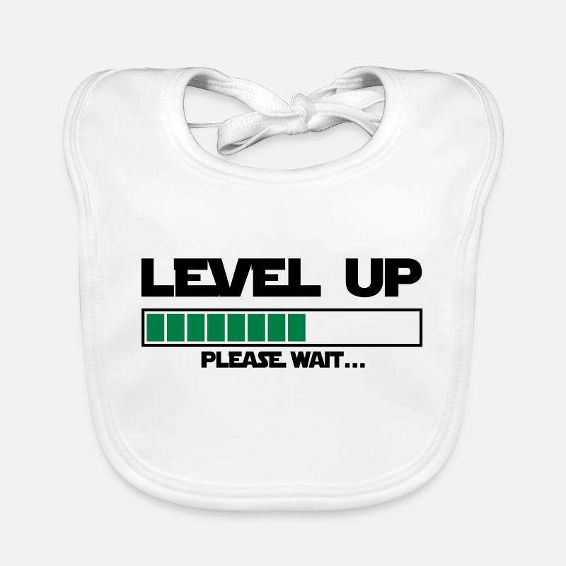 level up please wait Bavoir bio Bébé