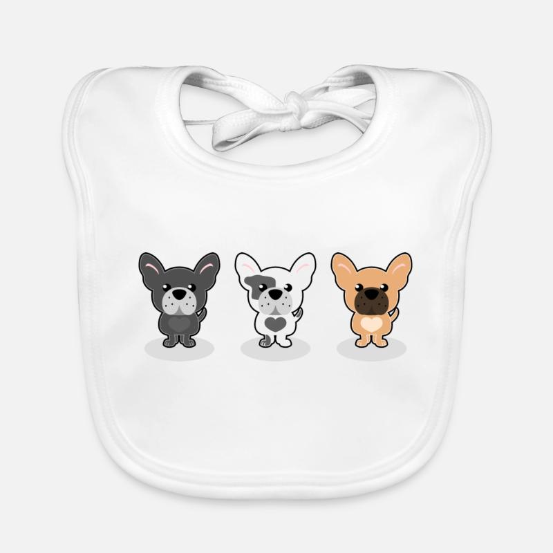Frenchies Organic Baby Bibs