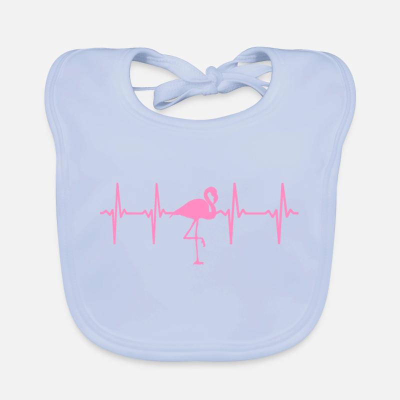 FLAMINGO Baby Bio-Lätzchen